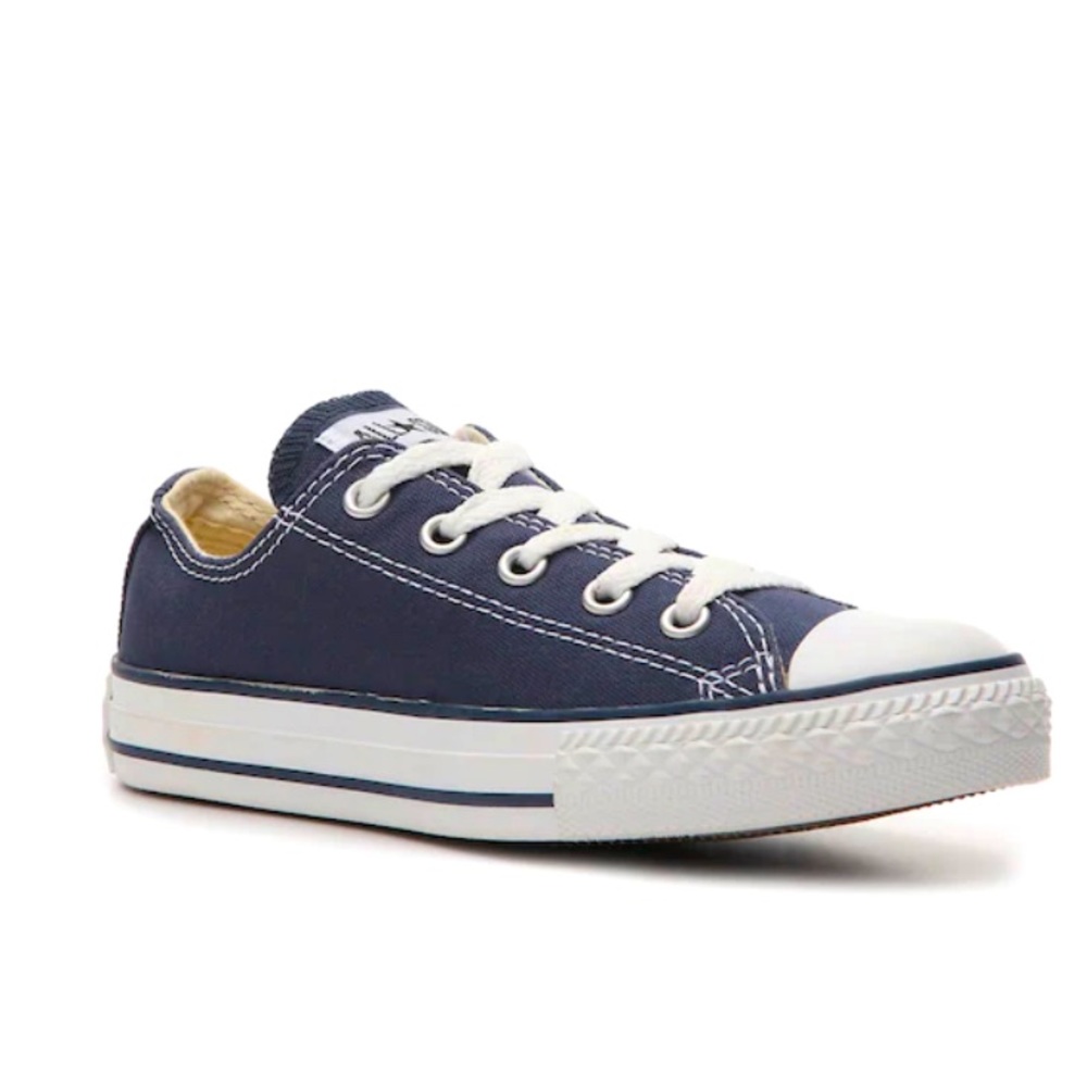 Navy Blue Low Top